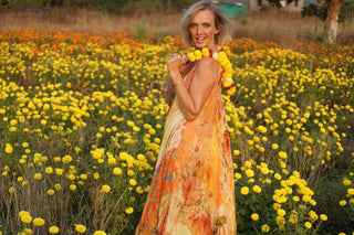 Gipsy Dress "Flower Garden"