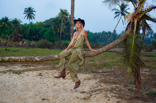 Jumpsuit Set "Pistachio“