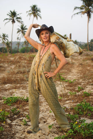 Jumpsuit Set "Pistachio“