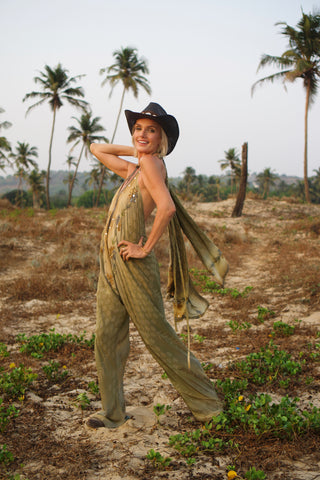 Jumpsuit Set "Pistachio“
