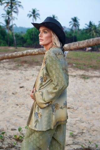Jumpsuit Set "Pistachio“