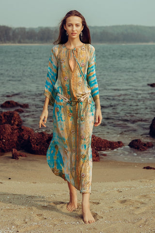 Kaftan "Bruno's Flowers"