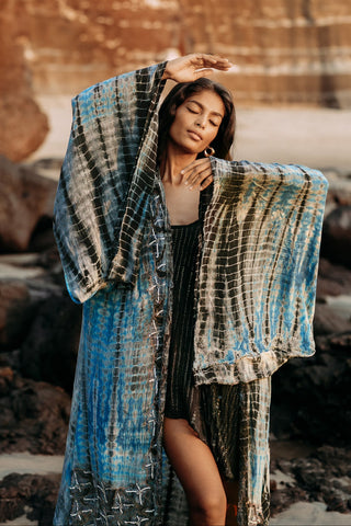Kimono "Blue Mirage"