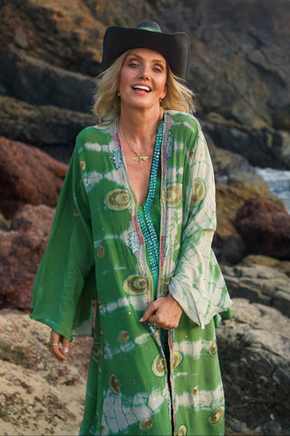 Kimono "Smaragdbrise"