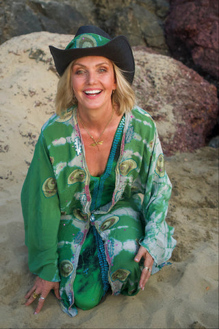 Kimono "Smaragdbrise"