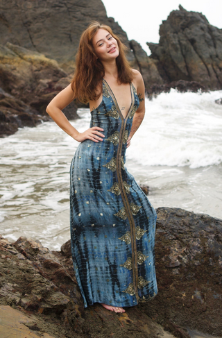 Party Dress  "Silver Bay“