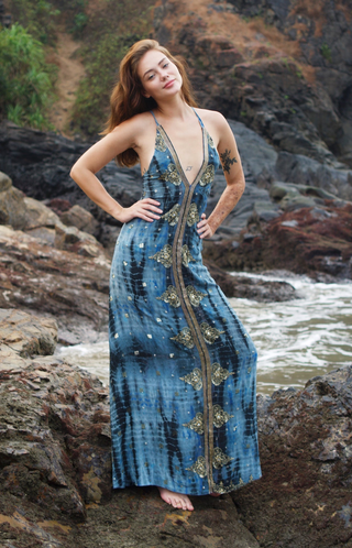 Party Dress  "Silver Bay“