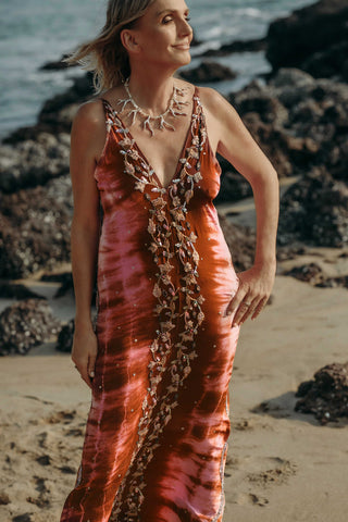 Party Dress "Coral Beach"