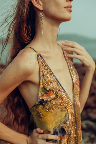Party Dress "Goldblümchen"