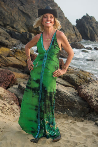 Party Dress  "Smaragdbrise"
