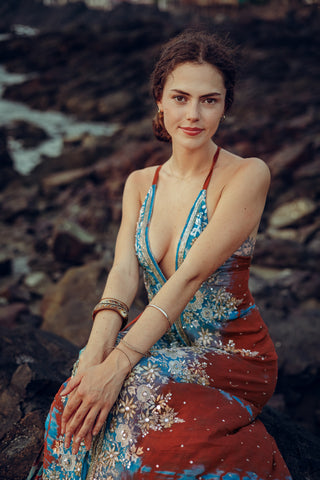 The Christmas Collection Dress "Bruno's Flowers"