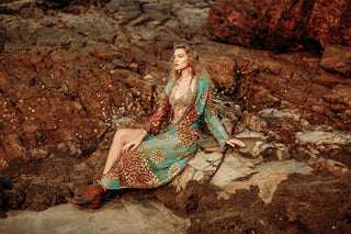 Kimono "Ibiza in it's Glory"