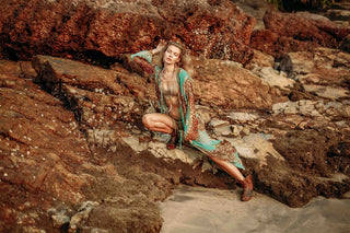 Kimono "Ibiza in it's Glory"