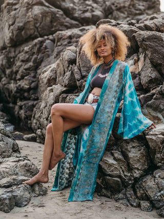 Kimono "Laguna Azul"