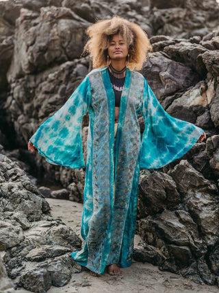 Kimono "Blue Lagoon" 