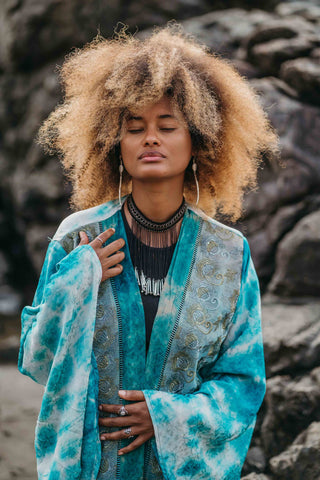 Kimono "Blue Lagoon" 