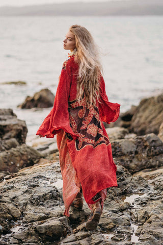 Kimono "Korallenriff"