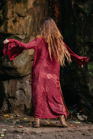 Kimono "Red Ocean" 