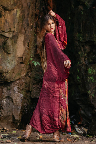 Kimono "Red Ocean" 